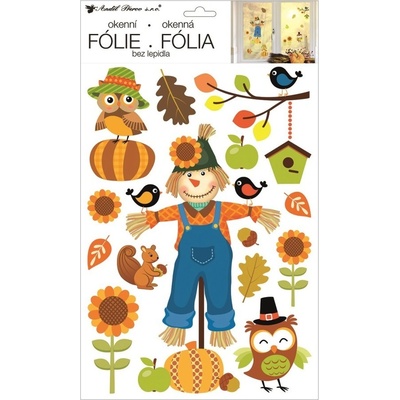 Anděl Přerov Okenní fólie Podzim