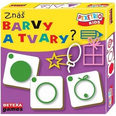 Betexa Pexetrio: Kids Znáš barvy a tvary?