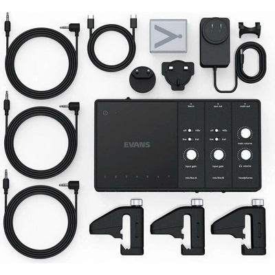 Evans Hybrid Sensory Percussion Sound System - set