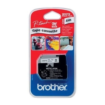 páska BROTHER MK221BZ čierne písmo, biela páska Tape (9mm) (MK221BZ)