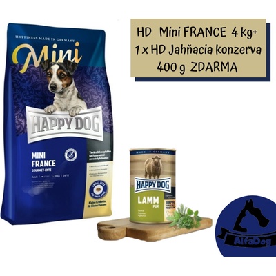 Happy Dog Super Premium Supreme Mini France kačica a zemiaky 4 kg