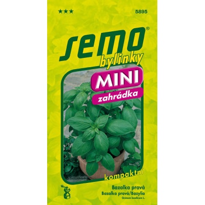 Semo Bazalka pravá - Mammolo Genovese 0,8g - séria Mini