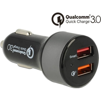 Navilock Autonabíječka 2 x USB Type-A s Qualcomm® Quick Charge™ 3.0