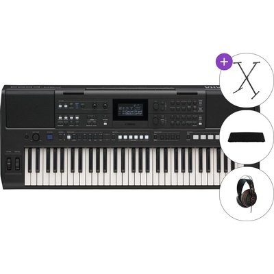 Yamaha PSR-E583 SET Синтезатор с динамика Black (PSR-E583-SET)