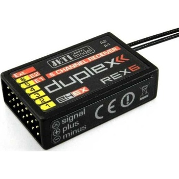 JETI model DUPLEX REX 6 Assist 2,4Ghz přijímač