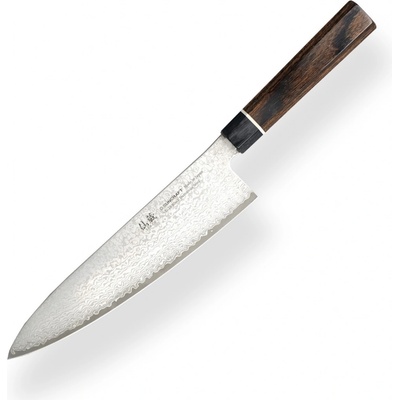 Suncraft Japonský nůž Gyuto/Chef VG-10 Black Damascus 200 mm