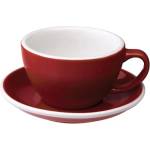 LOVERAMICS Egg - Чаша Café Latte 300 ml - Red