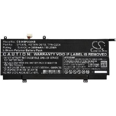 Батерия за лаптоп HP Spectre X360 13-AP0000NA, HSTNN-OB1B SP04XL LiPo 15.4V 3850 mAh CAMERON SINO (CS-HSP004NB)