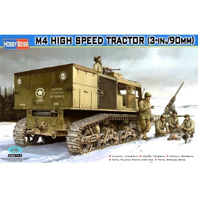 Hobby Boss M4 High Speed Tractor 3-in.90mm 1:35