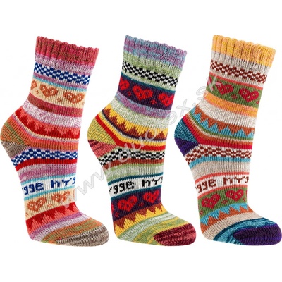 SOCKS4FUN Zimné ponožky W-3197-1 k.1