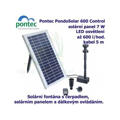 Pontec PondoSolar 600 Control PON-43325 – Zboží Dáma