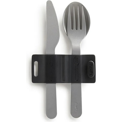 Lékué Комплект прибори за пътуване BASICS TO GO, 3 бр. , неръждаема стомана, Lékué (LKE0301000SURU150)