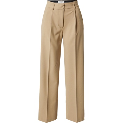 Soft Rebels Панталон с ръб 'Vilja' кафяво, размер XL