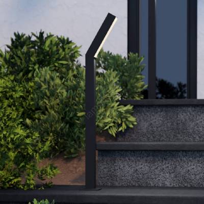 EGLO 900993 - LED външна лампа UGENTO 2xLED/4, 5W/230V IP44 черна (EG900993)