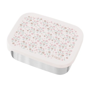 Fresk : Кутия за храна със силиконов капак - Garden flowers (FR-FD600-75)