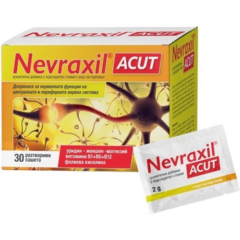 Naturprodukt Nevraxil Acut, 30 разтворими сашета, Naturprodukt