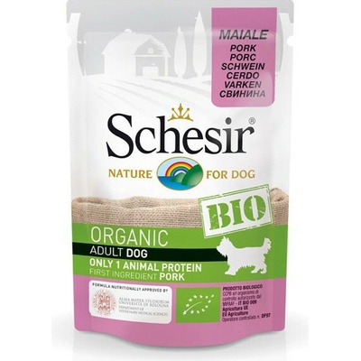 Schesir Bio Dog bravčové 85 g