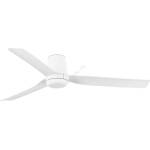 Faro Barcelona Faro 33828wt-Вентилатор за таван punt tub m бял Ø 132 см wt + дистанционно управление (fa33828wt)