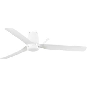 Faro Barcelona Faro 33828wt-Вентилатор за таван punt tub m бял Ø 132 см wt + дистанционно управление (fa33828wt)
