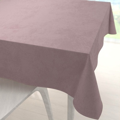 Biante Velký sametový čtvercový ubrus Velvet Premium SVP-002 Starorůžový 160x160cm