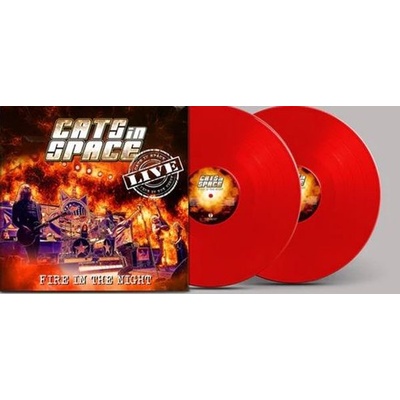 Cats In Space - Fire In The Night - Live Limited Edition Red LP