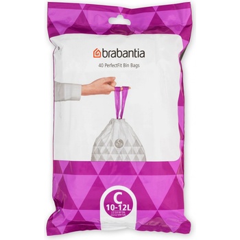 Brabantia PerfectFit pytle 10-12 L C 40ks v balení 18µm