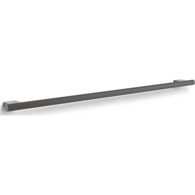 DECOR WALTHER Закачалка на релса за кърпи Of Line 80 см кафява (0670490)