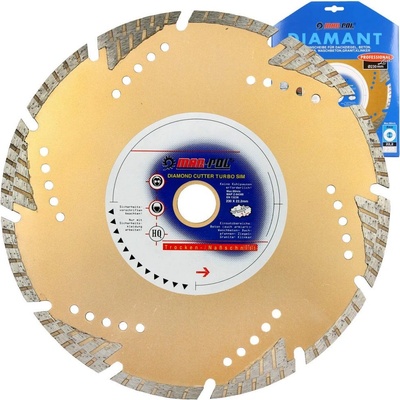 MAR-POL Řezný diamantový kotouč 230mm (oranžový) M08725 – Zbozi.Blesk.cz