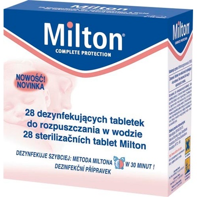 Sterilizační tablety MILTON (28 ks) – Zbozi.Blesk.cz