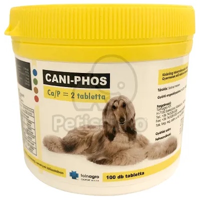 Cani-Phos CaniPhos Ca/P 2 таблетки 100 бр