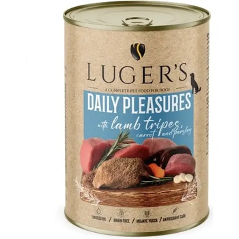 Luger’s Superfood Luger`s Dog храна за кучета с агнешко шкембе, 400gr