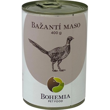 Bohemia Pet Food Bažantí maso ve vlastní šťávě 400 g