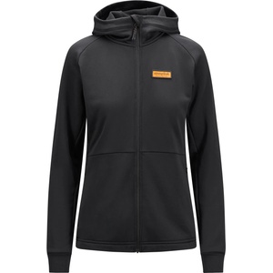 Ajungilak Дамско поларено яке Ajungilak Women's Stretch Hooded ML Jacket Fleece jacket - Black - размер XL (105-7354-0115)