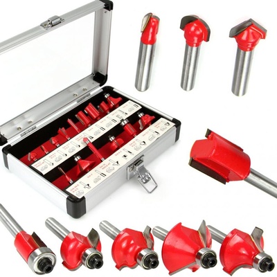 MAR-POL Stopkové frézy do dřeva, sada 15ks v kufru M22548 – Zbozi.Blesk.cz