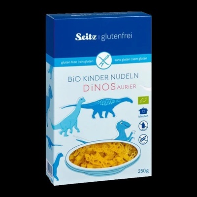 Seitz Bezlepkové Dětské těstoviny DINO 250 g