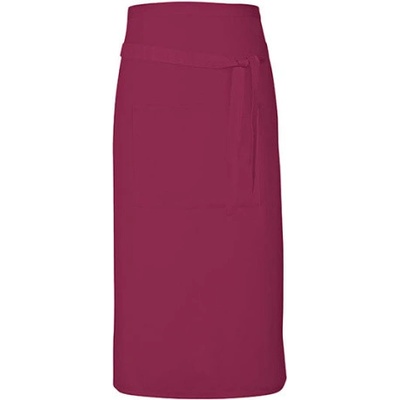 Link Kitchen Wear Gastro zástera X985 Burgundy Pantone 216 90 x 80 cm