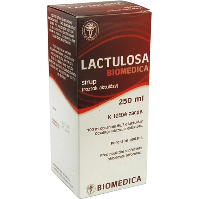 Lactulosa Biomedica por.sir.250 ml 50%