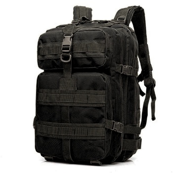 DRAGOWA Tactical водоустойчива тактическа раница 45L, черна (DRG032.black)
