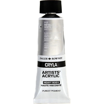 Daler-Rowney Cryla Artists’ АКРИЛНА боя Metal White 75 ml 1 бр (125075717)