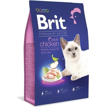 Brit Premium by Nature Cat. Adult Chicken 8 kg