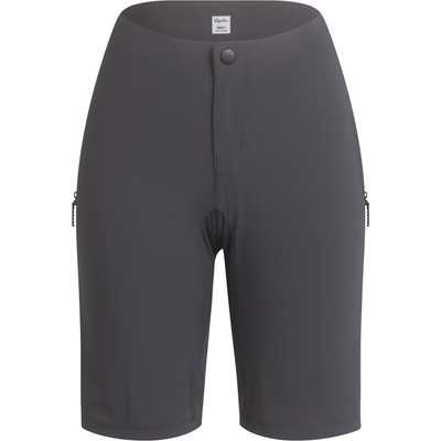 Rapha Дамски шорти за колоездене Rapha Women's Trail Lightweight Shorts Cycling shorts - Dark Grey / Black (155-1865-0114)