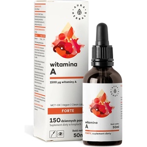 Aura Herbals Зрение и имунитет Витамин А Форте 50 ml, капки (11877 AH)