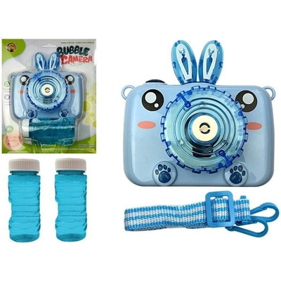 Prístroj na mydlové bubliny na batérie Modrá