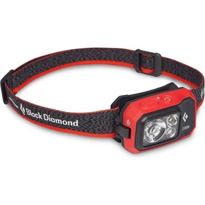 Black Diamond Фенер Black Diamond Storm 450 черен, червен с лента за глава (BD620671)
