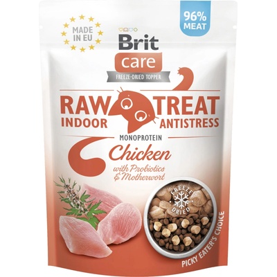 Brit Raw Treat Cat Indoor & Antistress Chicken 40 g