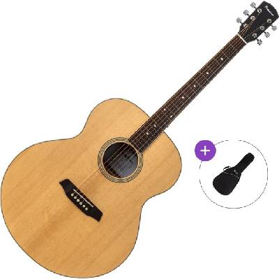 Pasadena PJ-250 Open Pore Basic SET Natural Джъмбо китара
