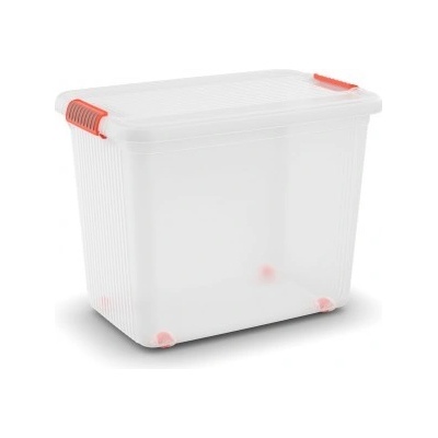 Kis K Latch Box XXL průhledná/oranžová