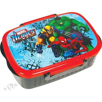 Marvel SunCe Box na desiatu heroes 6x17x11 cm