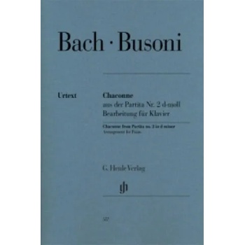 Busoni, Ferruccio - Chaconne aus der Partita Nr. 2 d-moll
