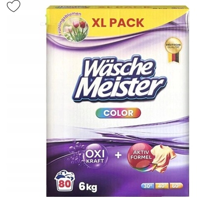 Wäsche Meister Color prací prašok 6 kg 80 PD